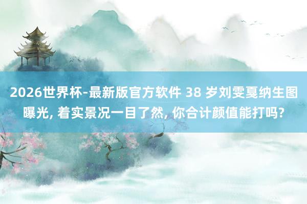 2026世界杯-最新版官方软件 38 岁刘雯戛纳生图曝光， 着实景况一目了然， 你合计颜值能打吗?